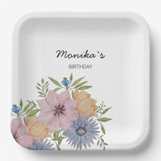 Sommergarten Sommerrodelbahn Pappteller (Vorderseite)