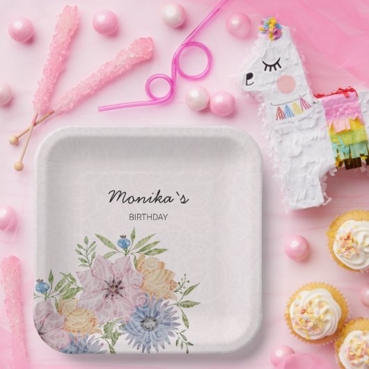 Sommergarten Sommerrodelbahn Pappteller (Party)