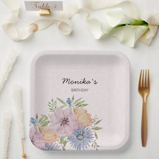 Sommergarten Sommerrodelbahn Pappteller (Hochzeit)