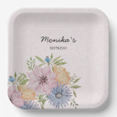 Sommergarten Sommerrodelbahn Pappteller (Vorderseite)