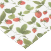 Sommergarten | Strawberry Tablecloth Tischdecke (Schrägansicht)