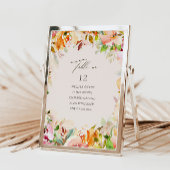 Sommergarten Tischnummer Sitzkarte