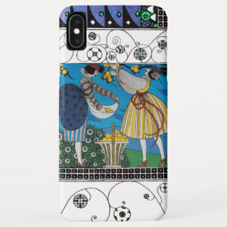 SOMMERGARTEN UND WIRBEL /FASHION COSTUMEN DESIGNER Case-Mate iPhone HÜLLE