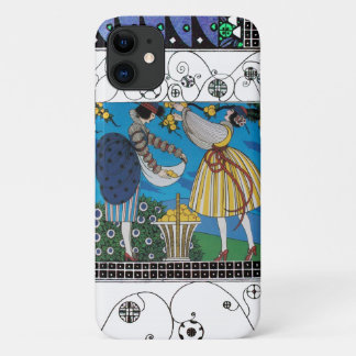 SOMMERGARTEN UND WIRBEL /FASHION COSTUMEN DESIGNER Case-Mate iPhone HÜLLE