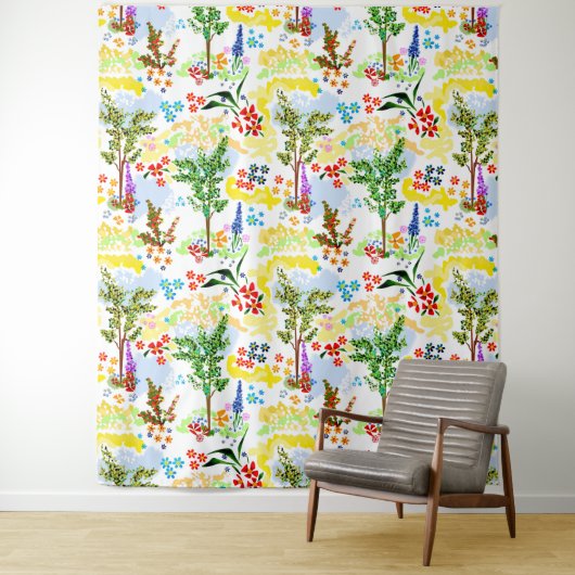 Sommergarten Wandteppich (Beispiel)