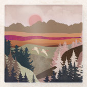 Sommergäse Glasuntersetzer (Vorderseite)