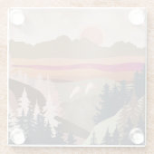 Sommergäse Glasuntersetzer (Rückseite)