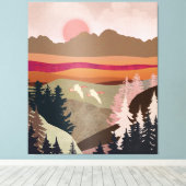 Sommergäse Leinwanddruck (Insitu (Holzboden))