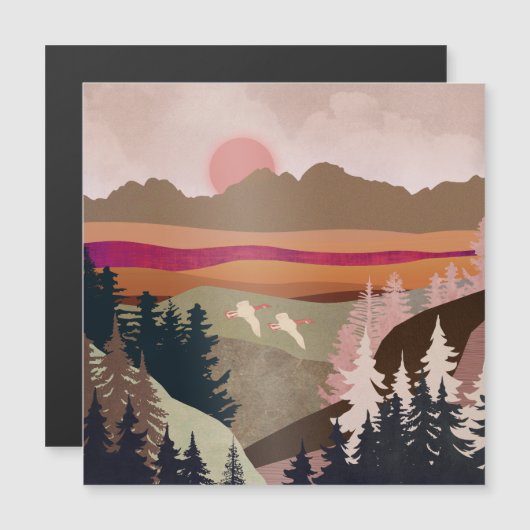 Sommergäse Magnetkarte (Vorne/Hinten)