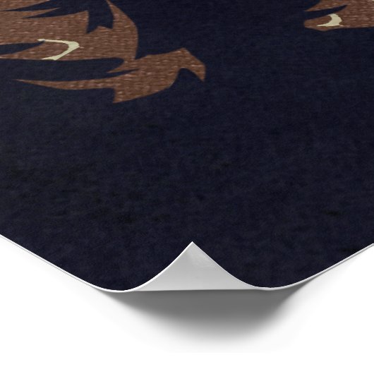 Sommergäse Poster (Ecke)