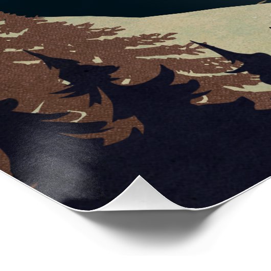 Sommergäse Poster (Ecke)