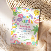 Sommergeburt Einladung - Spaß in der Sonne