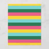 Sommergeburt-Feiertag-Einladung (Rückseite)