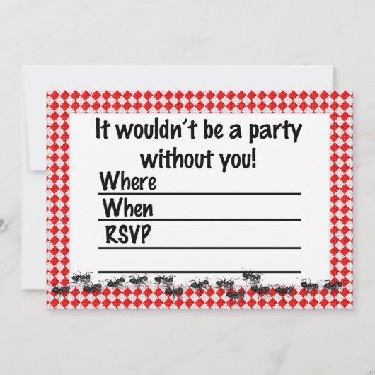 Sommergeburt GRILLEN Einladung (Rückseite)