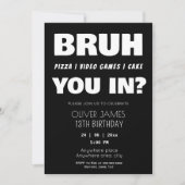 Sommergeburtseinladung Einladung (Vorderseite)