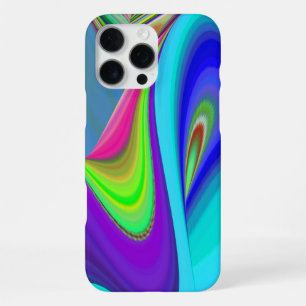 Sommergefühl , Abstrakte 3D Regenbogen-Kunst iPhone 16 Pro Max Hülle