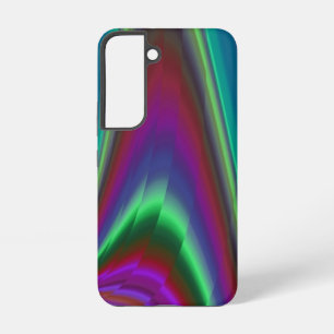 Sommergefühl , Abstrakte 3D Regenbogenkunst Samsung Galaxy Hülle