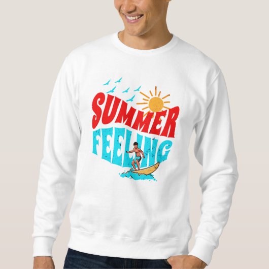 SOMMERGEFÜHL. SWEATSHIRT (Vorderseite)