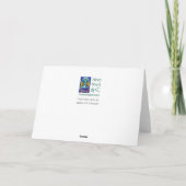 Sommergeist-Grußkarte Karte (Rückseite)