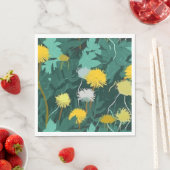 Sommergelbe Lüster Serviette (Beispiel)