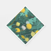 Sommergelbe Lüster Serviette (Ecke)