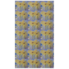 Sommergelbe Sonnenblumen Tischdecke