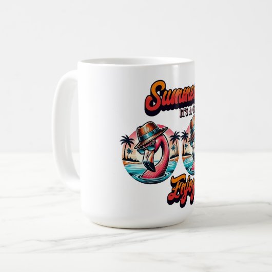 Sommergenuss Kaffeetasse (Vorderseite Links)