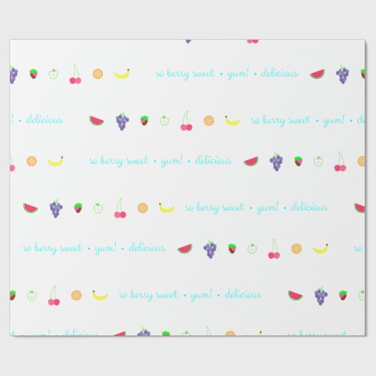 Sommergeruch Geschenkpapier (Flach)