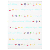 Sommergeruch Klemmbrett (Rückseite)