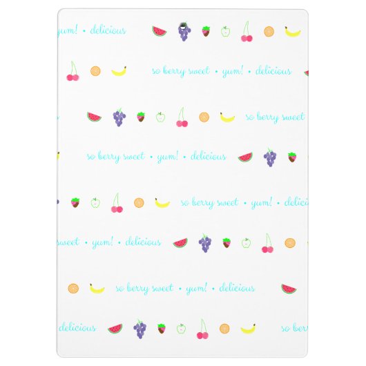 Sommergeruch Klemmbrett (Rückseite)