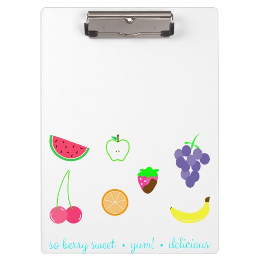 Sommergeruch Klemmbrett (Vorderseite)