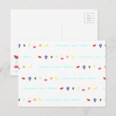 Sommergeruch Postkarte (Vorne/Hinten)