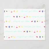 Sommergeruch Postkarte (Vorderseite)