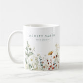 Sommergeschäft Wildblume Kaffeetasse (Links)