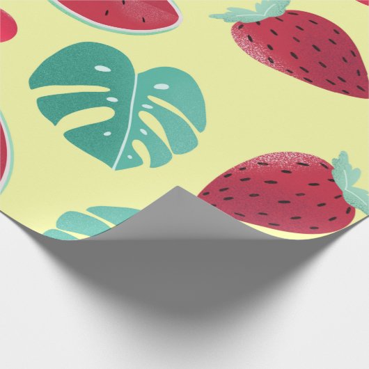 Sommergeschmack Geschenkpapier (Ecke)