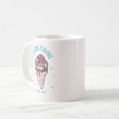 Sommergeschmack Tropfeis Kaffeetasse (Vorderseite Links)