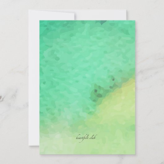 Sommergetränke Einladung (Rückseite)