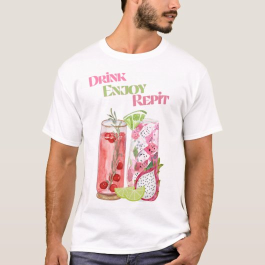 SOMMERGETRÄNKE T-Shirt (Vorderseite)