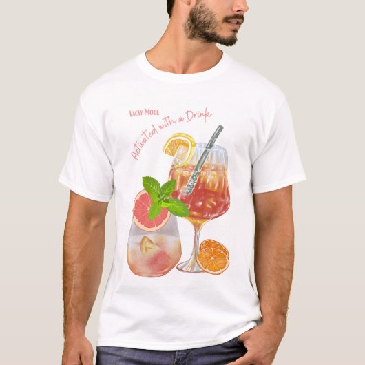 SOMMERGETRÄNKE T-Shirt (Vorderseite)
