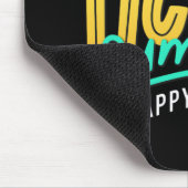 Sommerglücklicher letzter Schullehrertag Mousepad (Ecke)