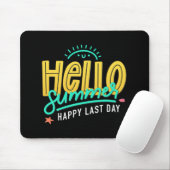 Sommerglücklicher letzter Schullehrertag Mousepad (Mit Mouse)
