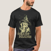 Sommergoth Spooky Hexe mit Eis T-Shirt (Vorderseite)