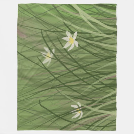 Sommergras Fleecedecke (Vorderseite)