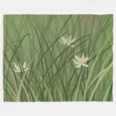 Sommergras Fleecedecke (Vorderseite (Horizontal))