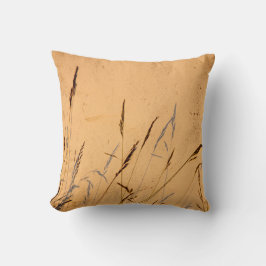 Sommergräser und Schatten Postkartenverpackung Acr Kissen