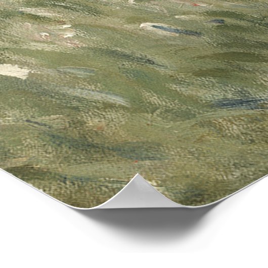 Sommergrasöl Vintag Poster (Ecke)