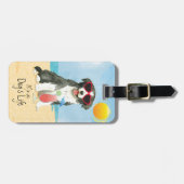 Sommergrenzenkoffer Gepäckanhänger (Vorderseite horizontal)