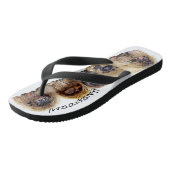 Sommerhaarstürm! Erwachsene Flip Flops, breite Str Badesandalen (Schrägansicht)