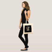 SommerHalloween Funny Skeletter Eiscreme Tragetasche (Vorderseite (Model))