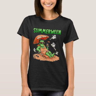 SommerHalloween Sommer Frankenstein Boo T-Shirt